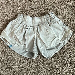 lululemon athletica Light Gray Athletic Shorts